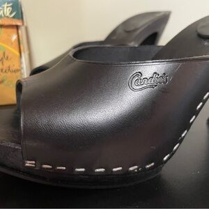 Candie's Black Women's Mules